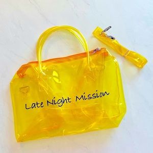 ❌❌Sold❌❌::”SpendtheNight” Jelly Bag::